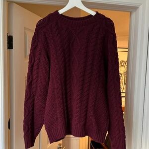 AMI Chunky Fisherman Knit